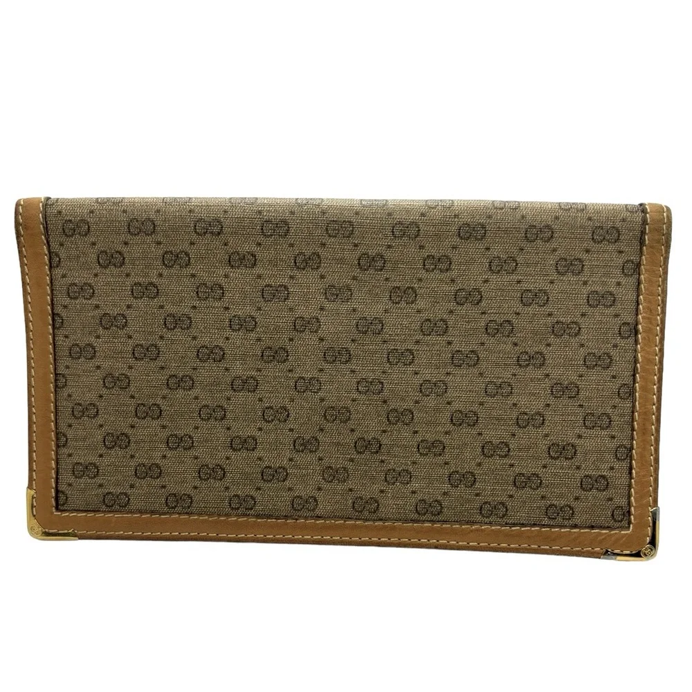 Gucci Micro GG Vintage Long Wallet - Picture 2 of 7